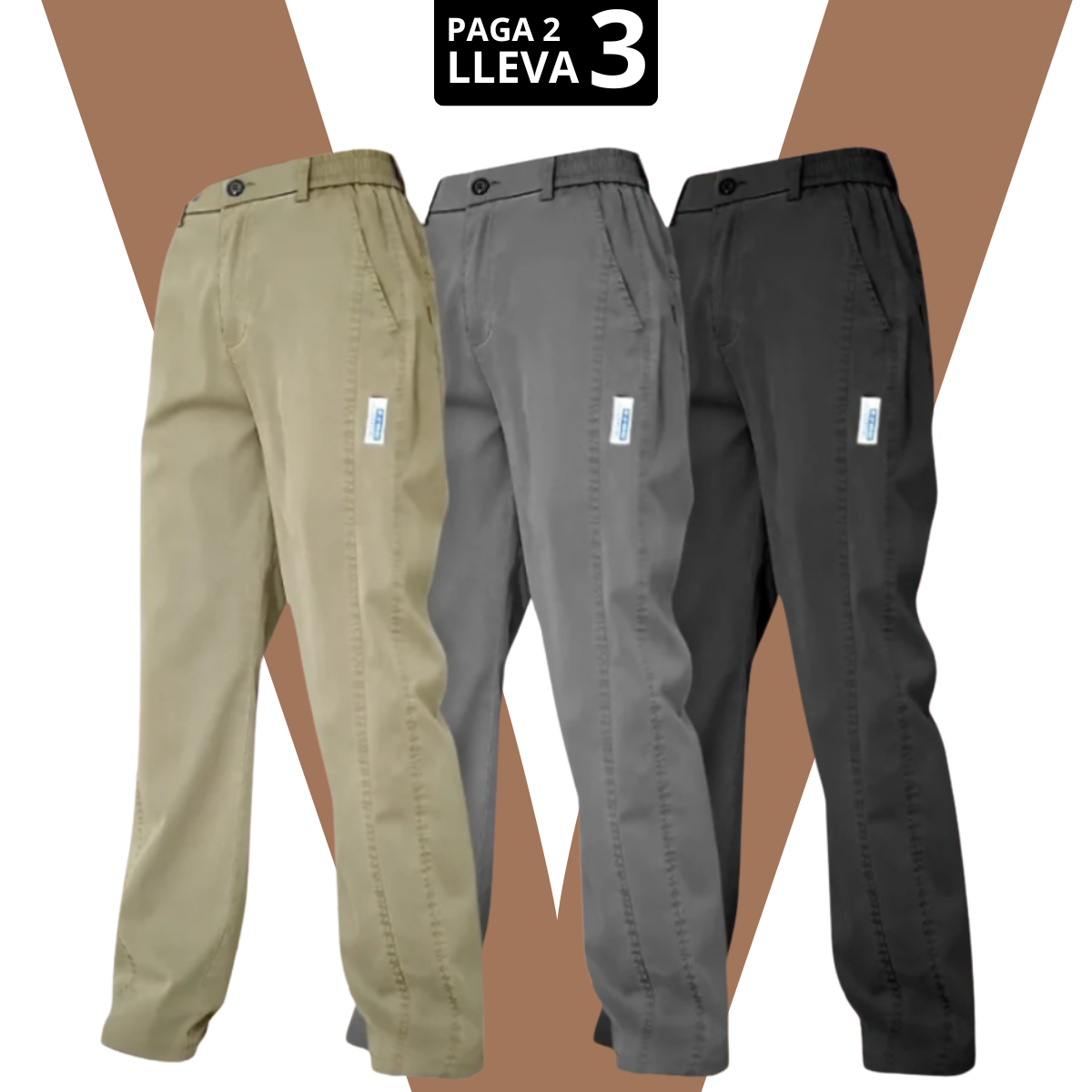 [Pagá 2, Llevá 3] Pantalón Femenino Aurora en Tela de Seda Hielo y Poliéster (¡Tu Nueva Prenda Favorita!)