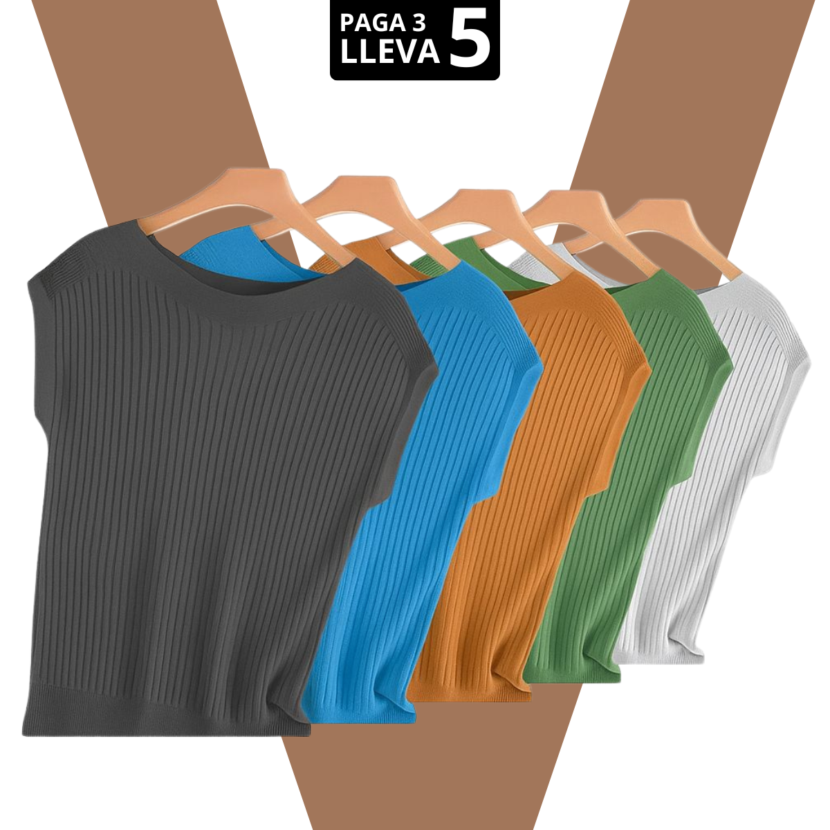[Pagá 3, Llevate 5] Remeras Luna de Manga Corta en Lyocell y Poliéster (¡La Más Querida!)