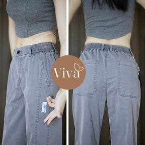 [Pagá 2, Llevá 3] Pantalón Femenino Aurora en Tela de Seda Hielo y Poliéster (¡Tu Nueva Prenda Favorita!)